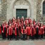 Gospelchor Joyful Voices vor der Reformationskirche