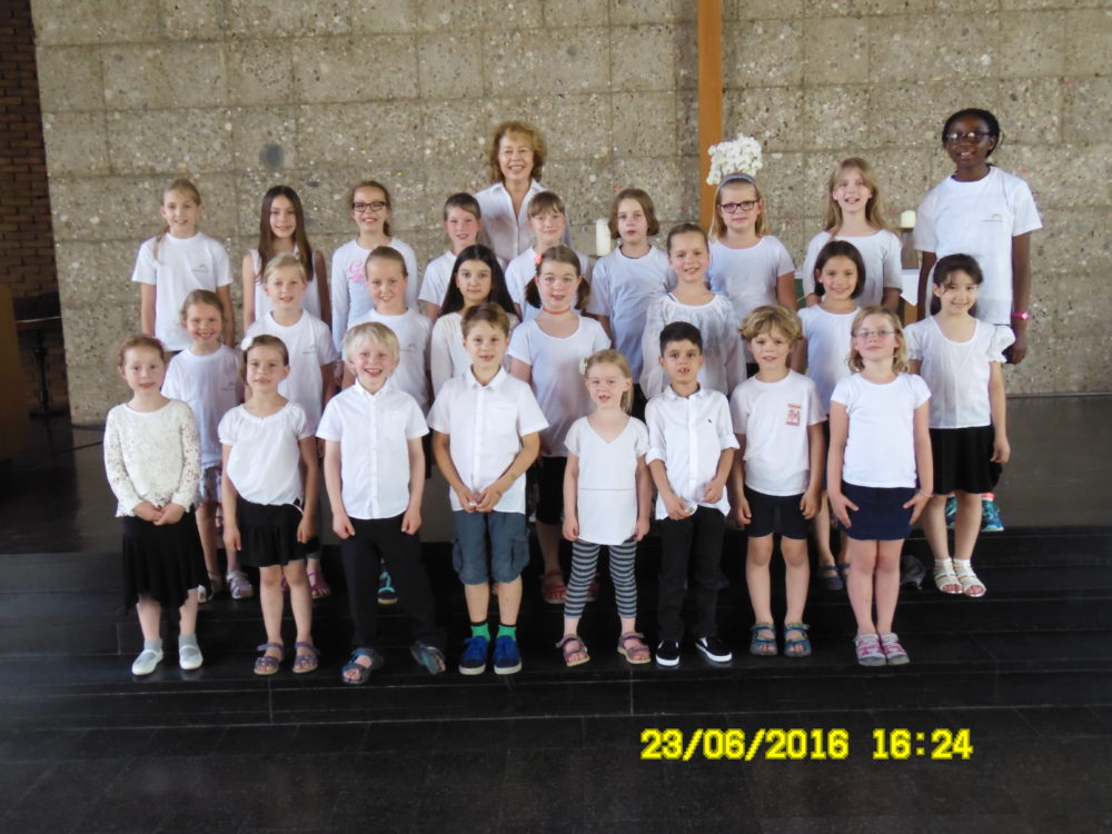 Kinderkantorei Hilden Gottesdienstauftritt, Erlöserkirche