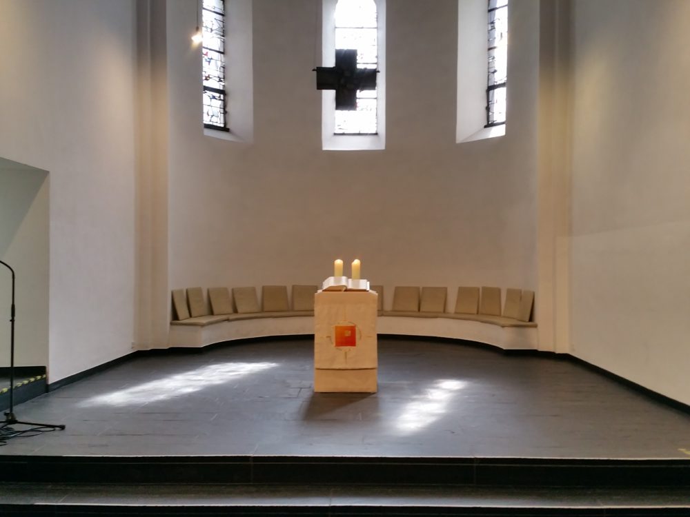 2017, Reformationskirche letzter Gottesdienst ohne Prinzipalstücke, Haas