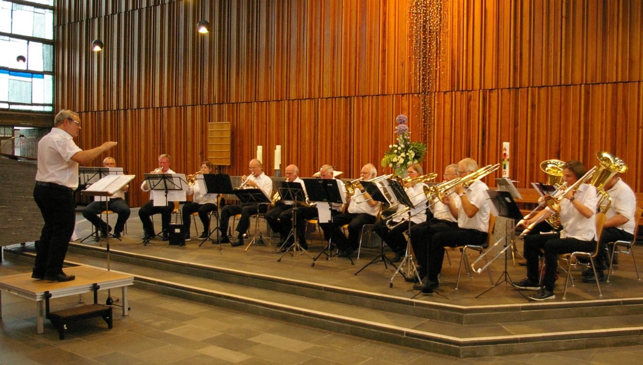 Posauenenchor mit Friedhelm Haverkamp