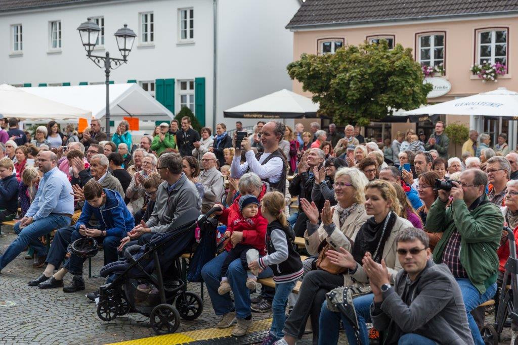 Das Publikum ist begeistert