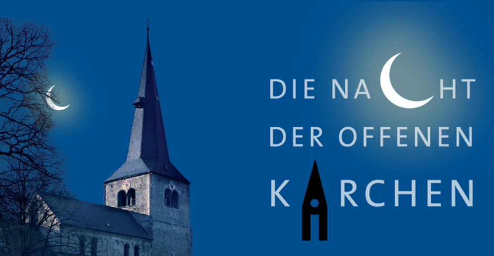 Plakatmotiv "Die Nacht der offenen Kirchen"