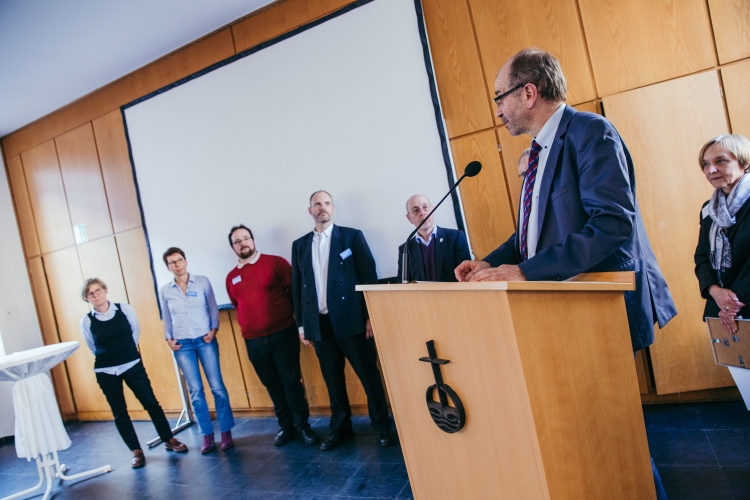 Laudatio durch Präses Manfred Rekowski