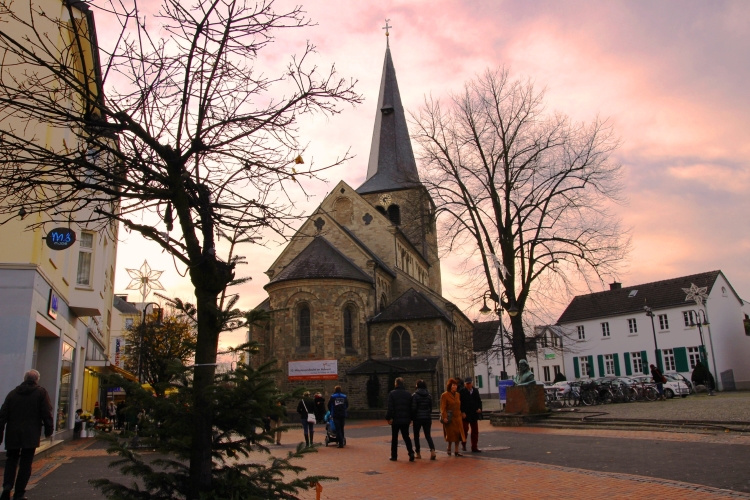 Reformationskirche Hilden Winter