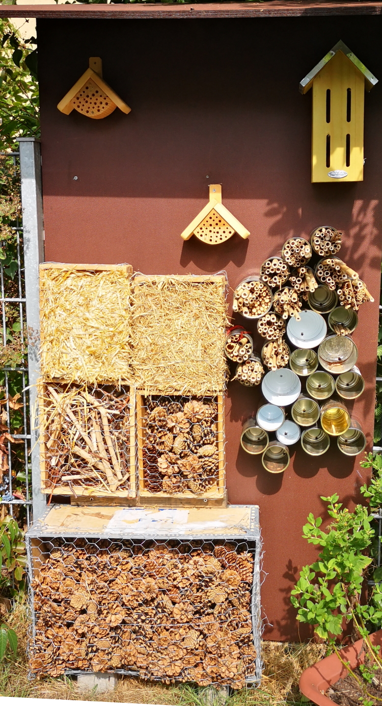 Insektenhotel in der Kita Friedenskirche