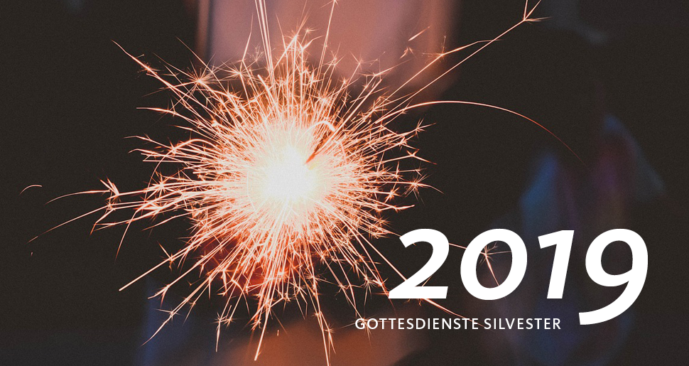 Brennende Wunderkerze, Silvestergottesdienste 2019