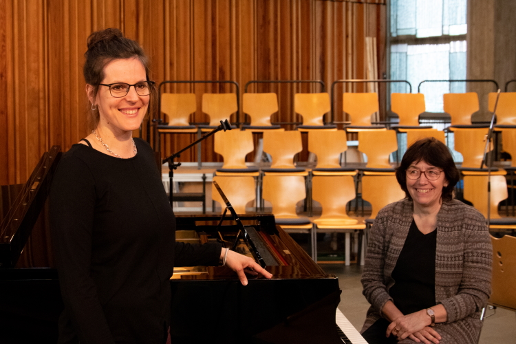 Verena Kipp und Annette Braun-Wolf