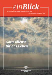 Titelseite einBlick Juni / Juli 2020