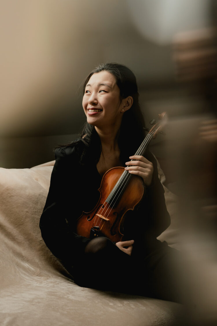 Sarah Yang an der Violine