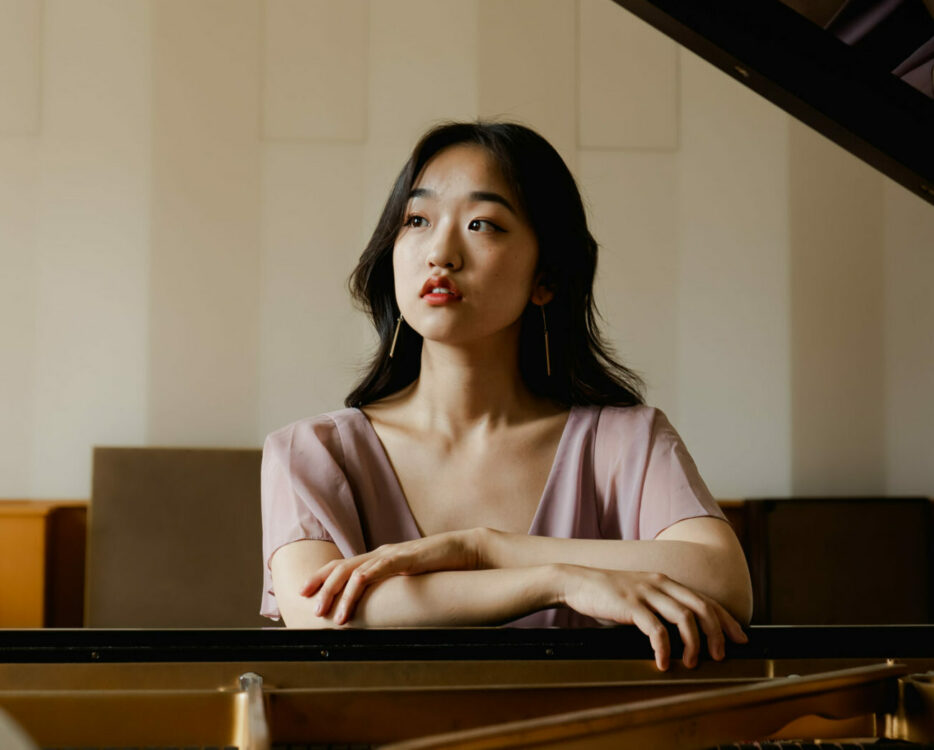 Yingshan Hu am Konzertflügel