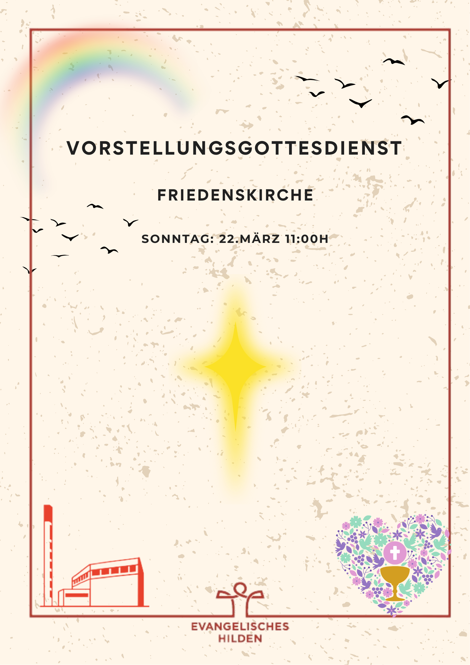 Mehr über den Artikel erfahren Vorstellungsgottesdienst der Konfirmand*innen am Sonntag, den 22. März 2026 um 11 Uhr in der Friedenskirche