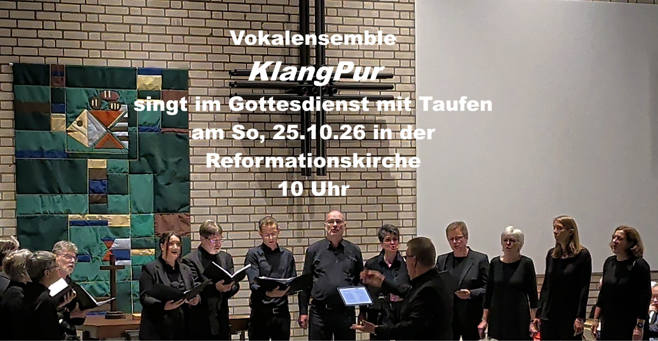 Du betrachtest gerade Taufgottesdienst am 25.10.26 um 10 Uhr in der Reformationskirche